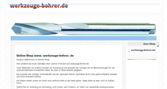 Desktop Screenshot of bohrer-shop.com