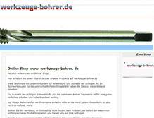 Tablet Screenshot of bohrer-shop.com
